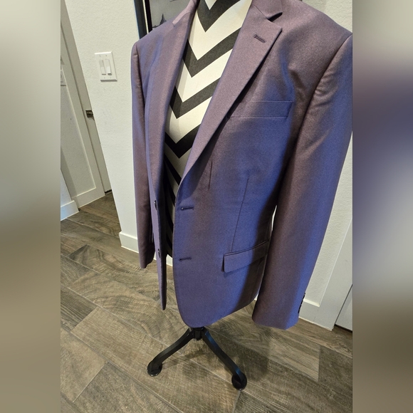 Men's Purple Blazer And Slacks- Mens Warehouse - Picture 2 of 14